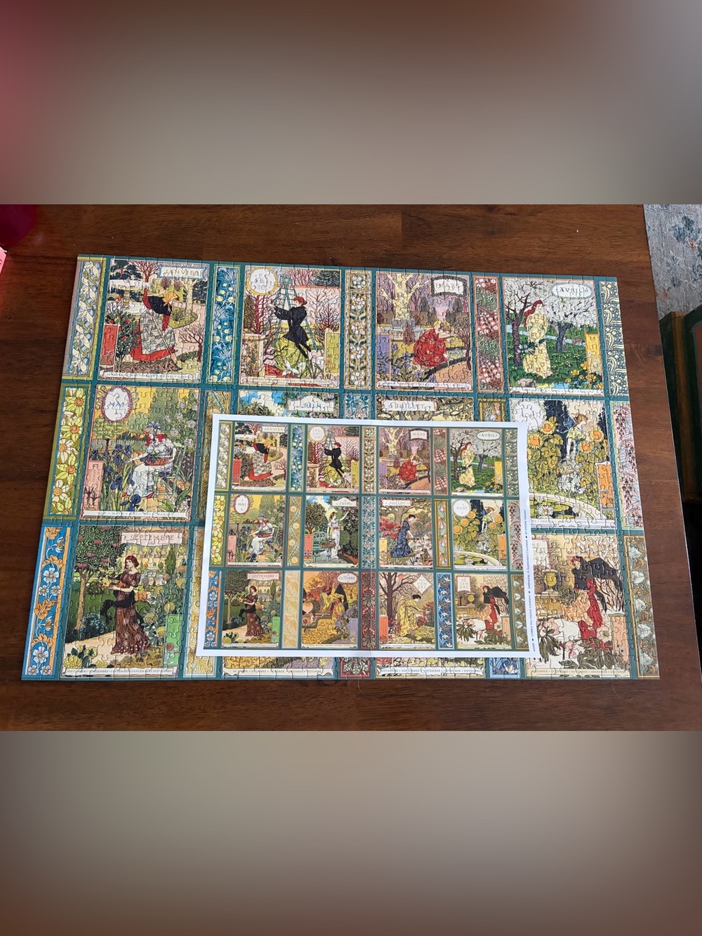 Cobble Hill 1000 piece “Jardiniere: a Gardener’s Calendar”